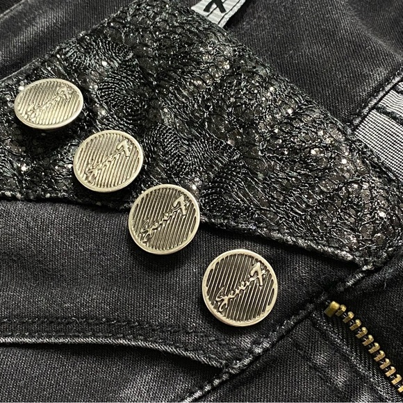 Seven7 black  denim jeans - Picture 6 of 11